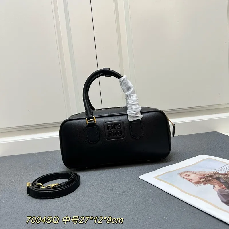 All Categories Official Website "Brand Women's Bags" Women's Bags 💙 miumiu 2025 new MIUMIU bowling bag