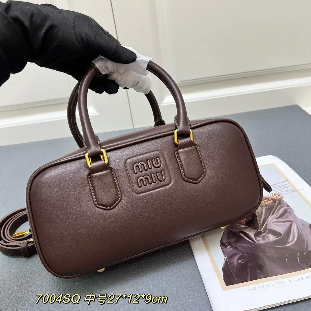 All Categories Official Website "Brand Women's Bags" Women's Bags 💙 miumiu 2025 new MIUMIU bowling bag
