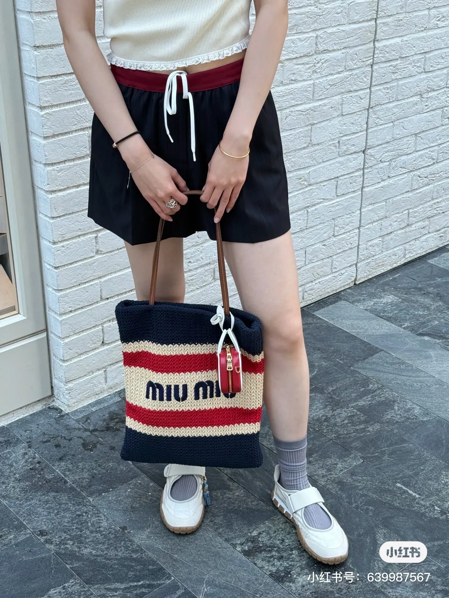 All Categories Official Website "Brand Women's Bags" Women's Bags 💙 miumiu 2026 official website miumiu straw woven tote bag
