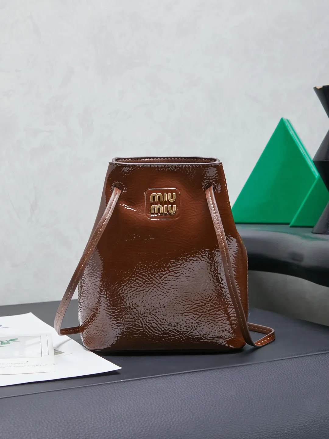 All Categories Official Website "Brand Women's Bags" Women's Bags 💙 miumiu 2026 New MIUMIU Bucket Bag