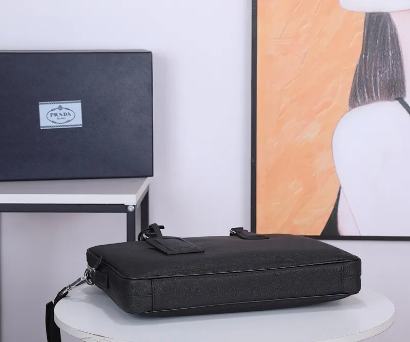 All categories 💚 Top version men’s bag 💚 PRADA 2023 official latest version PRADA briefcase