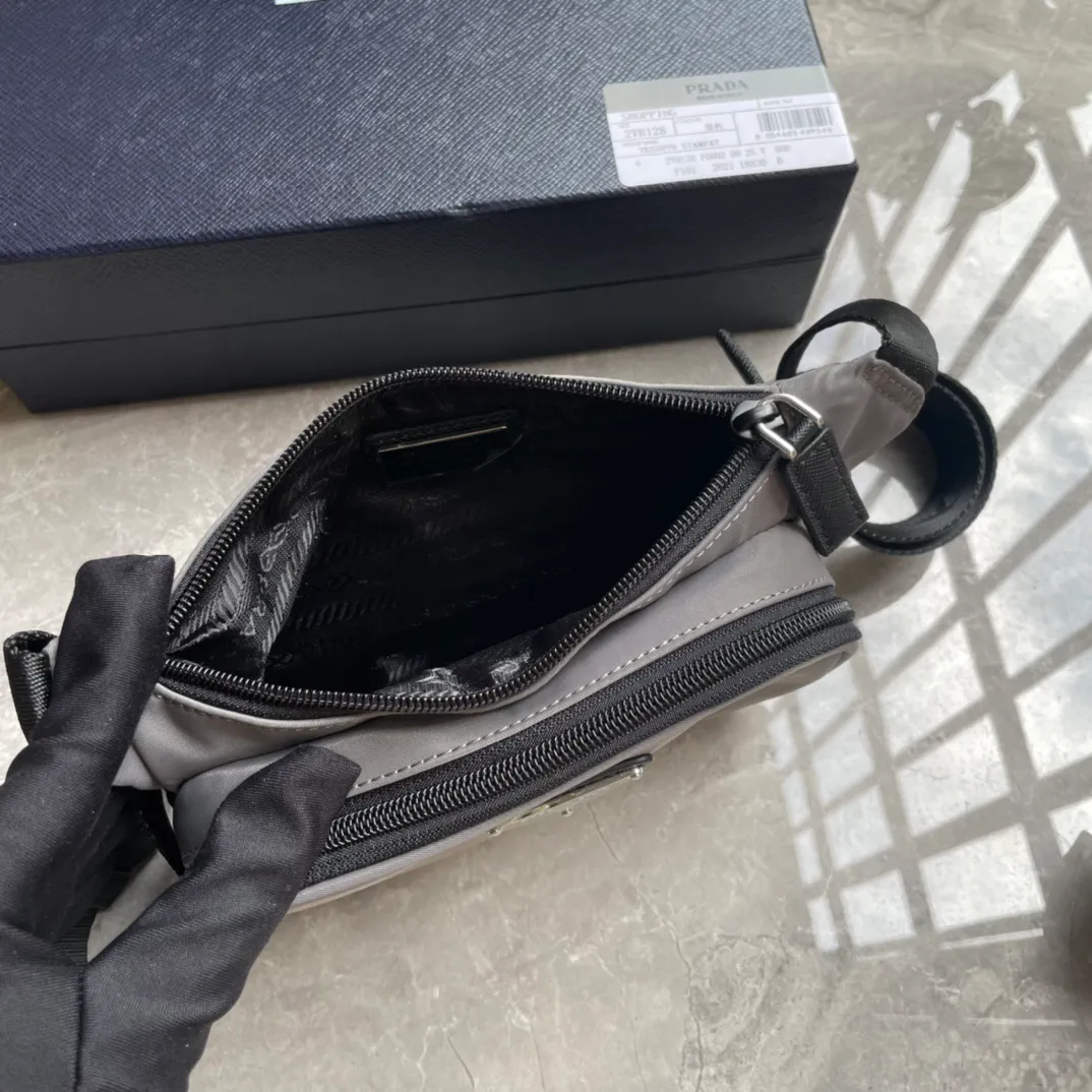 All Categories 💚 Top Version Men’s Bags 💚 PRADA 2023 Official Latest Version PRADA Belt Bag