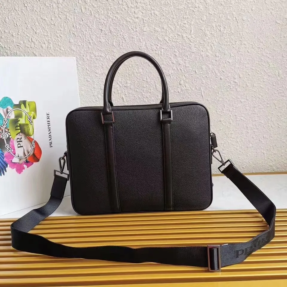 All categories 💚 Top version men’s bag 💚 PRADA 2023 official latest version PRADA briefcase