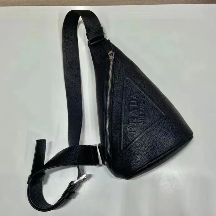 All Categories 💚 Top Version Men’s Bags 💚 PRADA 2023 Official Latest Version PRADA Chest Bag