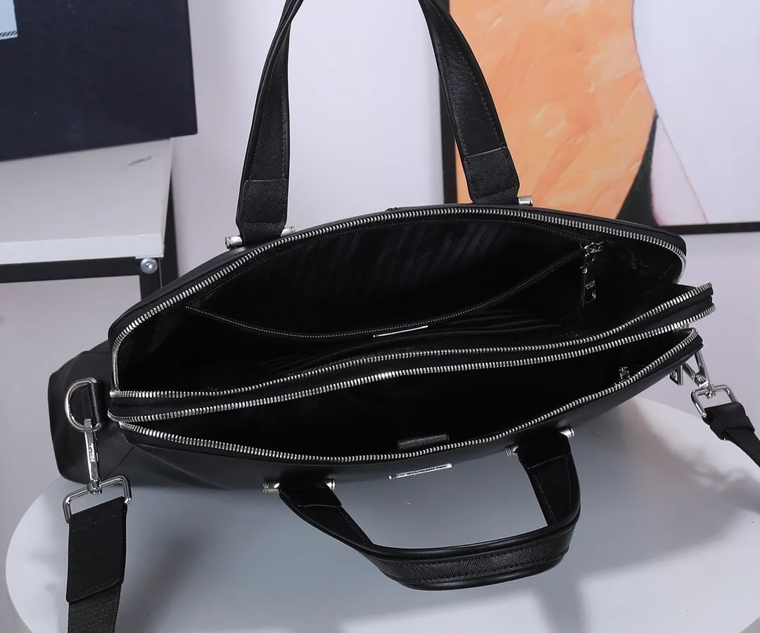 All Categories 💚 Top Version Men’s Bags 💚 PRADA 2026 Official Latest Version Prada Briefcase