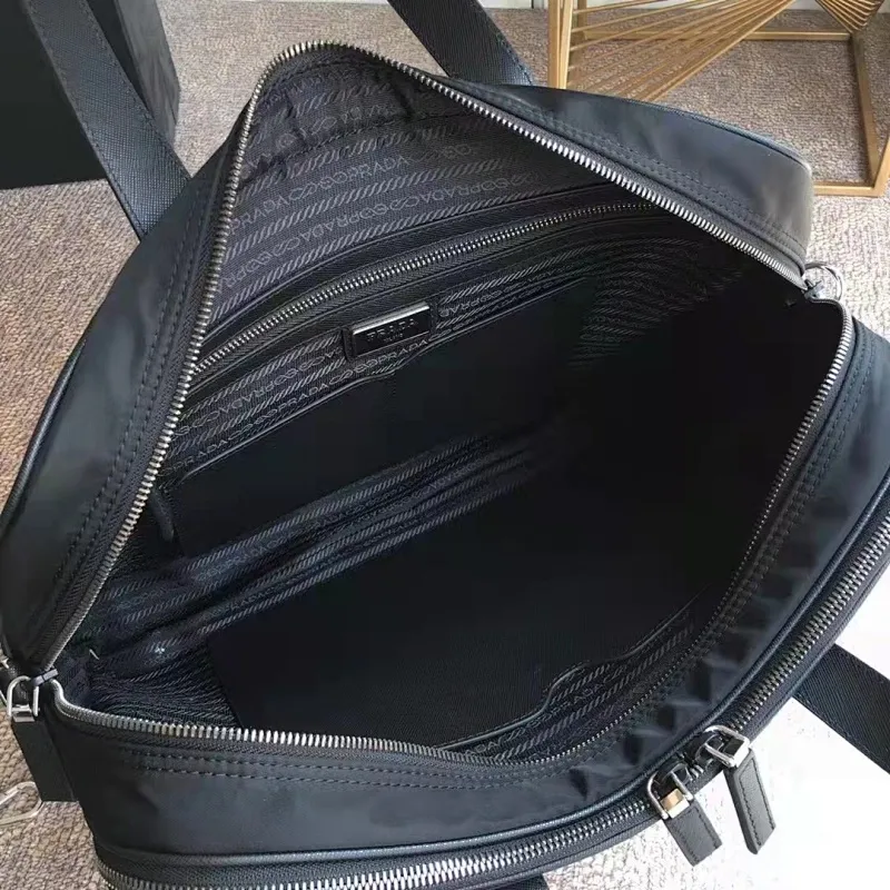 All categories 💚 Top version men’s bag 💚 PRADA 2023 official latest version PRADA briefcase
