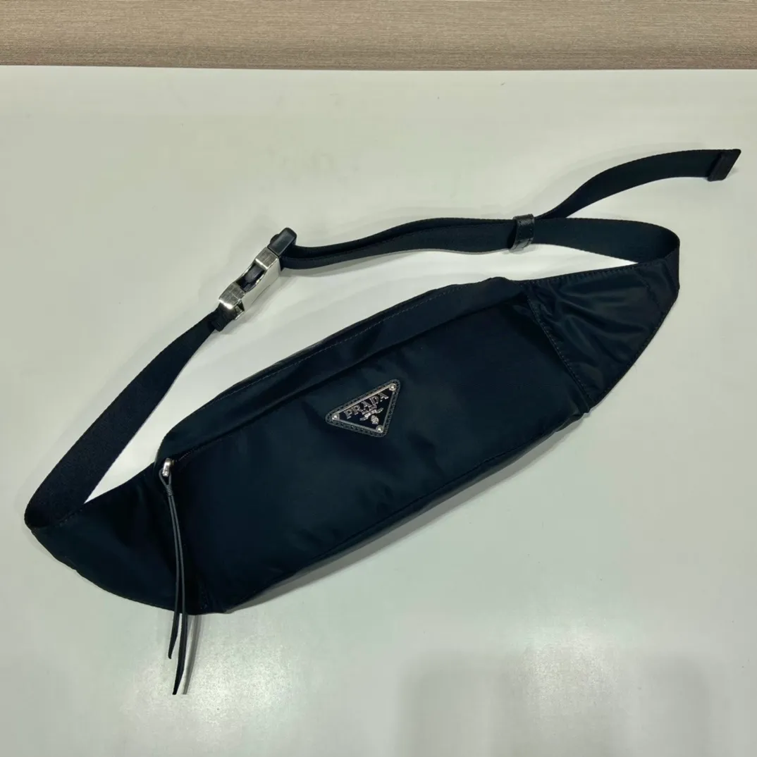 All Categories 💚 Top Version Men’s Bags 💚 PRADA 2023 Official Latest Version PRADA Belt Bag