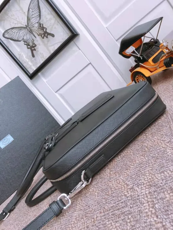 All categories 💚 Top version men’s bag 💚 PRADA 2023 official latest version PRADA briefcase
