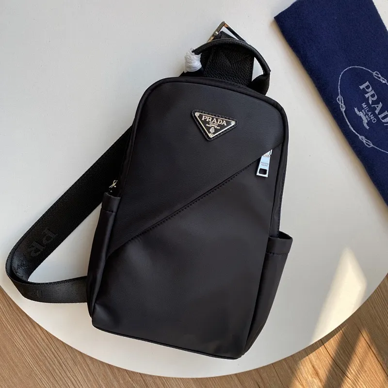 All Categories 💚 Top Version Men’s Bags 💚 PRADA 2024 New Prada Chest Bag