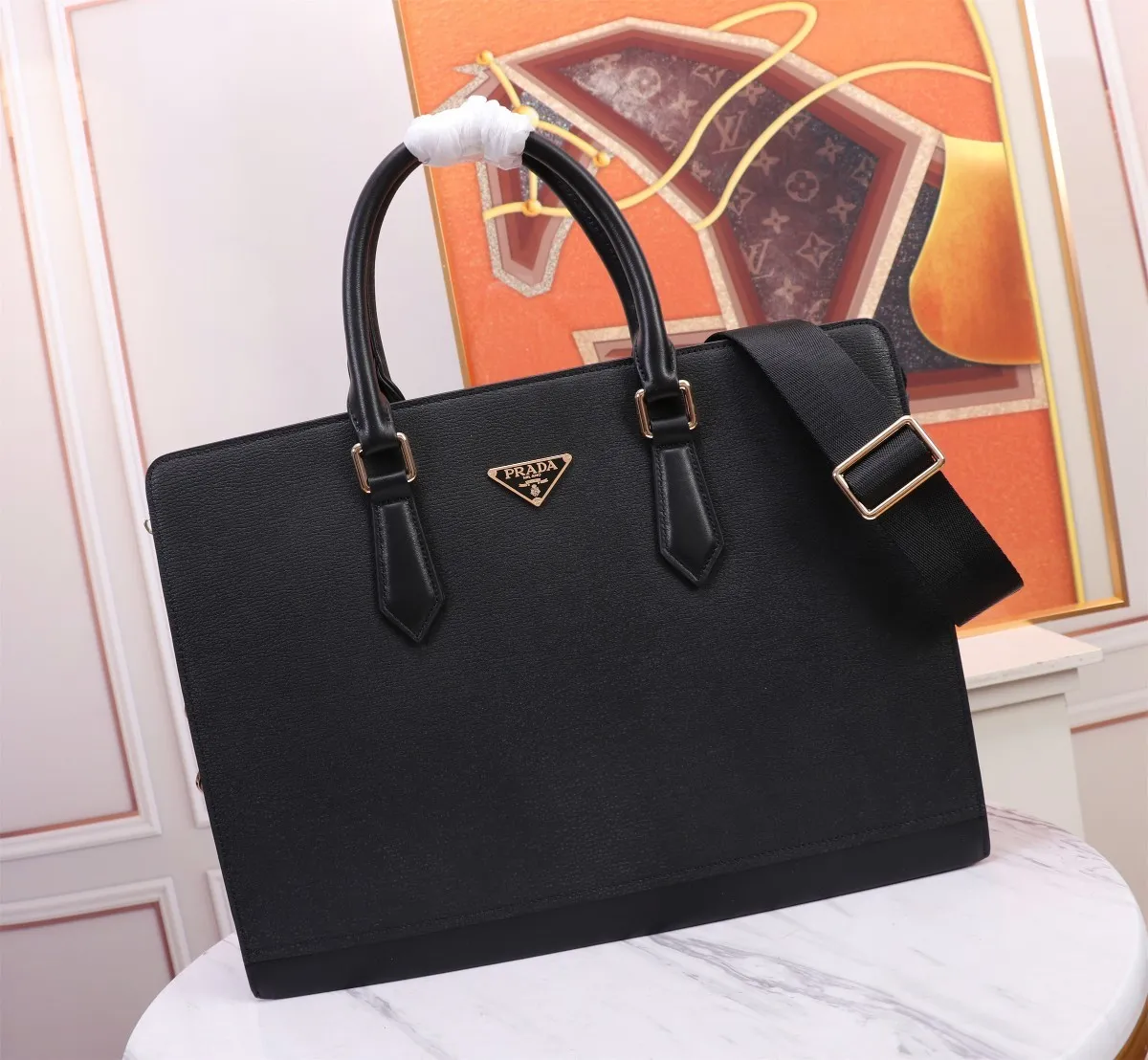 All Categories 💚 Top Version Men’s Bags 💚 PRADA 2023 New Prada Briefcase