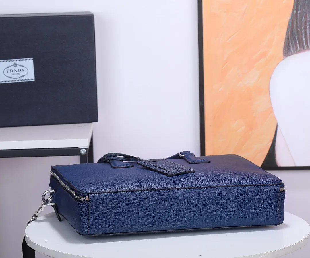 All categories 💚 Top version men’s bag 💚 PRADA 2023 official latest version PRADA briefcase