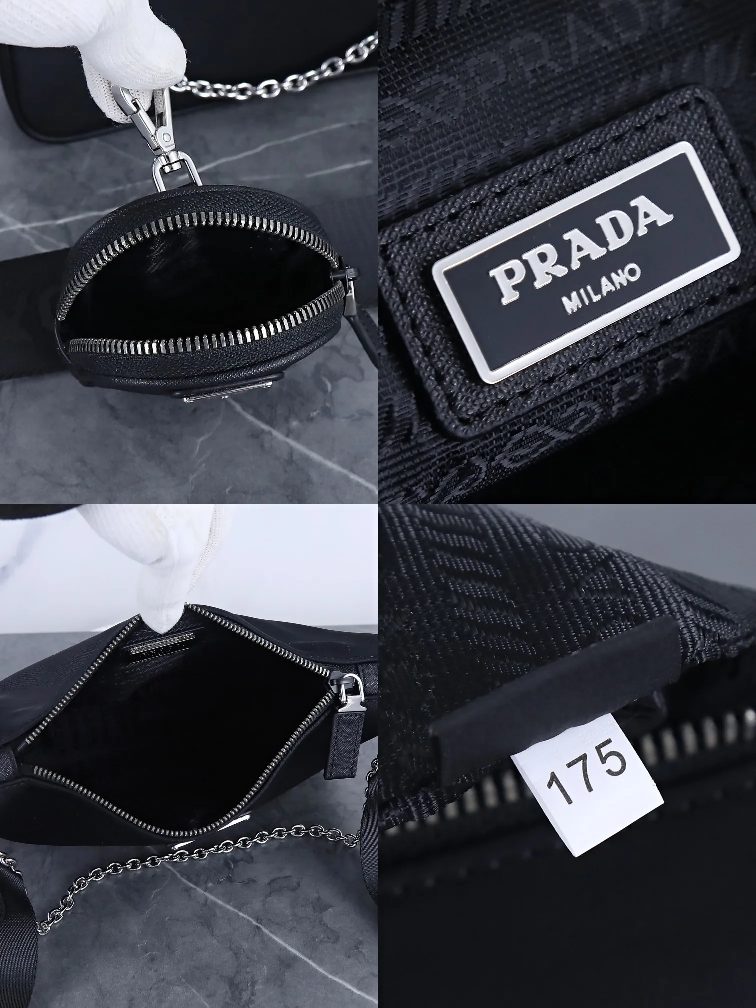 All categories Official website "Brand Women's Bags" Women's Bags 💙 PRADA 2022 official new Prada crossbody bag wholesale 58002500 Original order quality Size: 24-18.5-6 CM