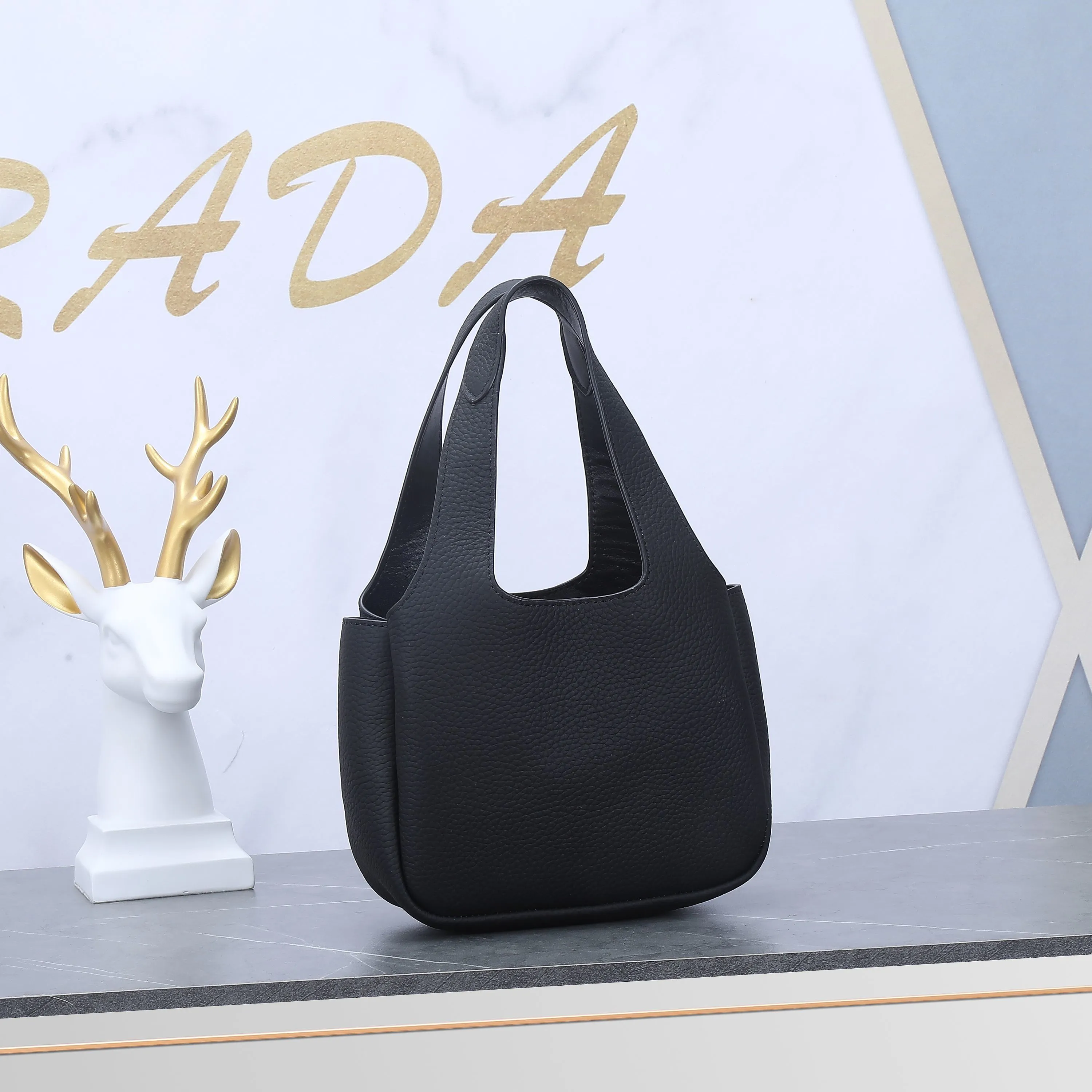 All categories Official website "Brand Women's Bags" Women's Bags 💙 PRADA 2022 official new Prada vegetable basket wholesale 58002500 Original order quality Size: 15.5-18-10CM