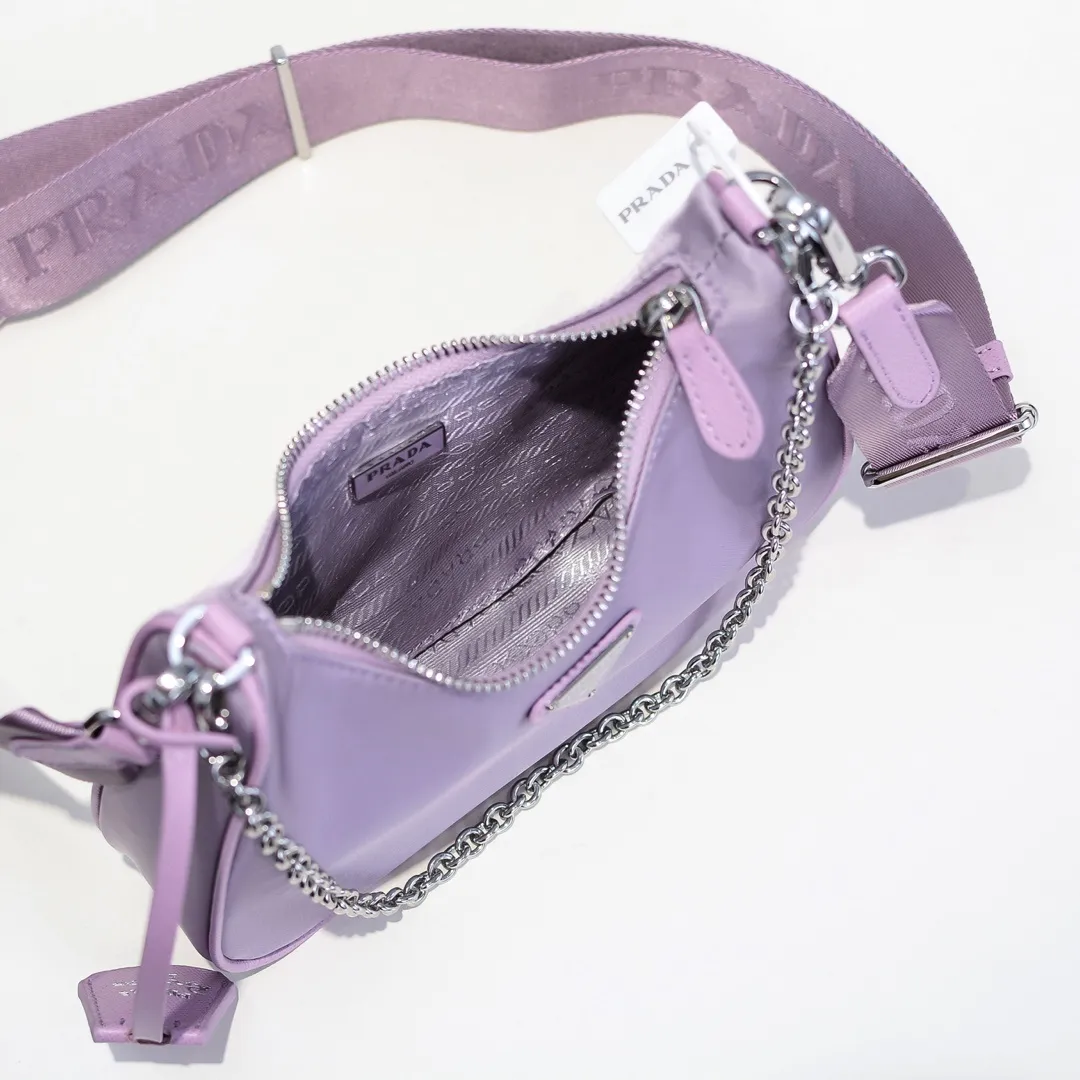 All Categories Official Website "Brand Women's Bags" Women's Bags 💙 PRADA 2023 New Prada Underarm Bag Wholesale