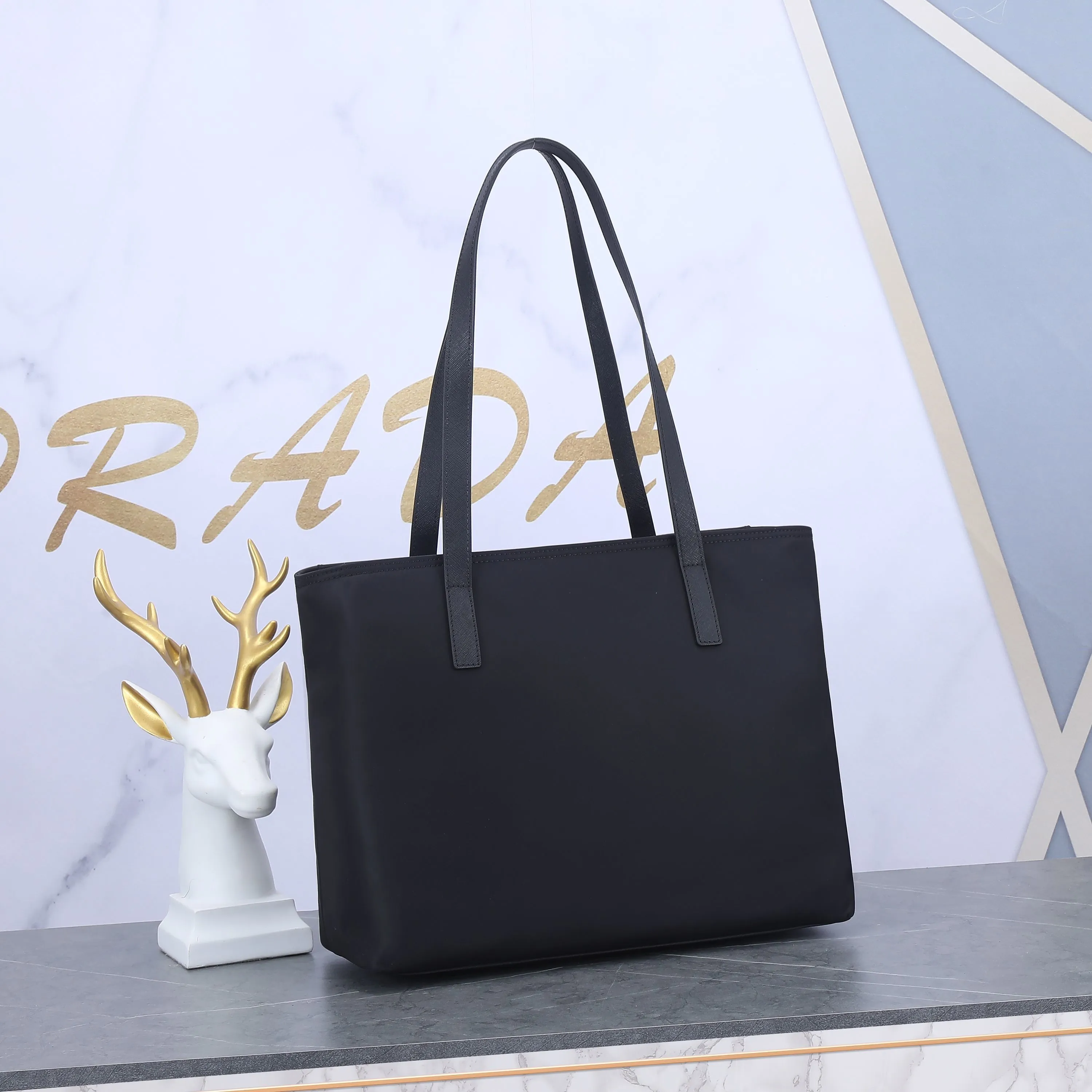 All categories Official website "Brand Women's Bags" Women's Bags 💙 PRADA 2022 official new Prada handbag wholesale 58002500 Original order quality Size: 34-15-30.5CM