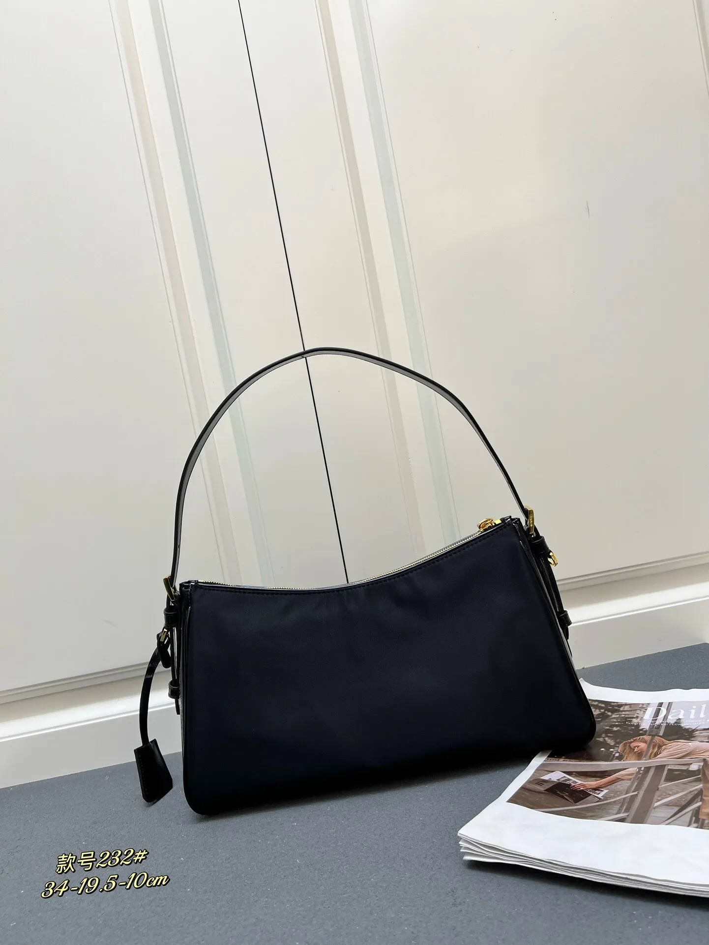 All Categories Official Website "Brand Women's Bags" Women's Bags 💙 PRADA 2025 New Prada Underarm Bag