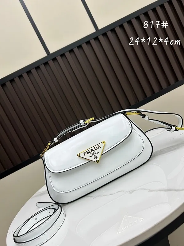 All Categories Official Website "Brand Women's Bags" Women's Bags 💙 PRADA 2025 New PRADA Baguette Underarm Bag