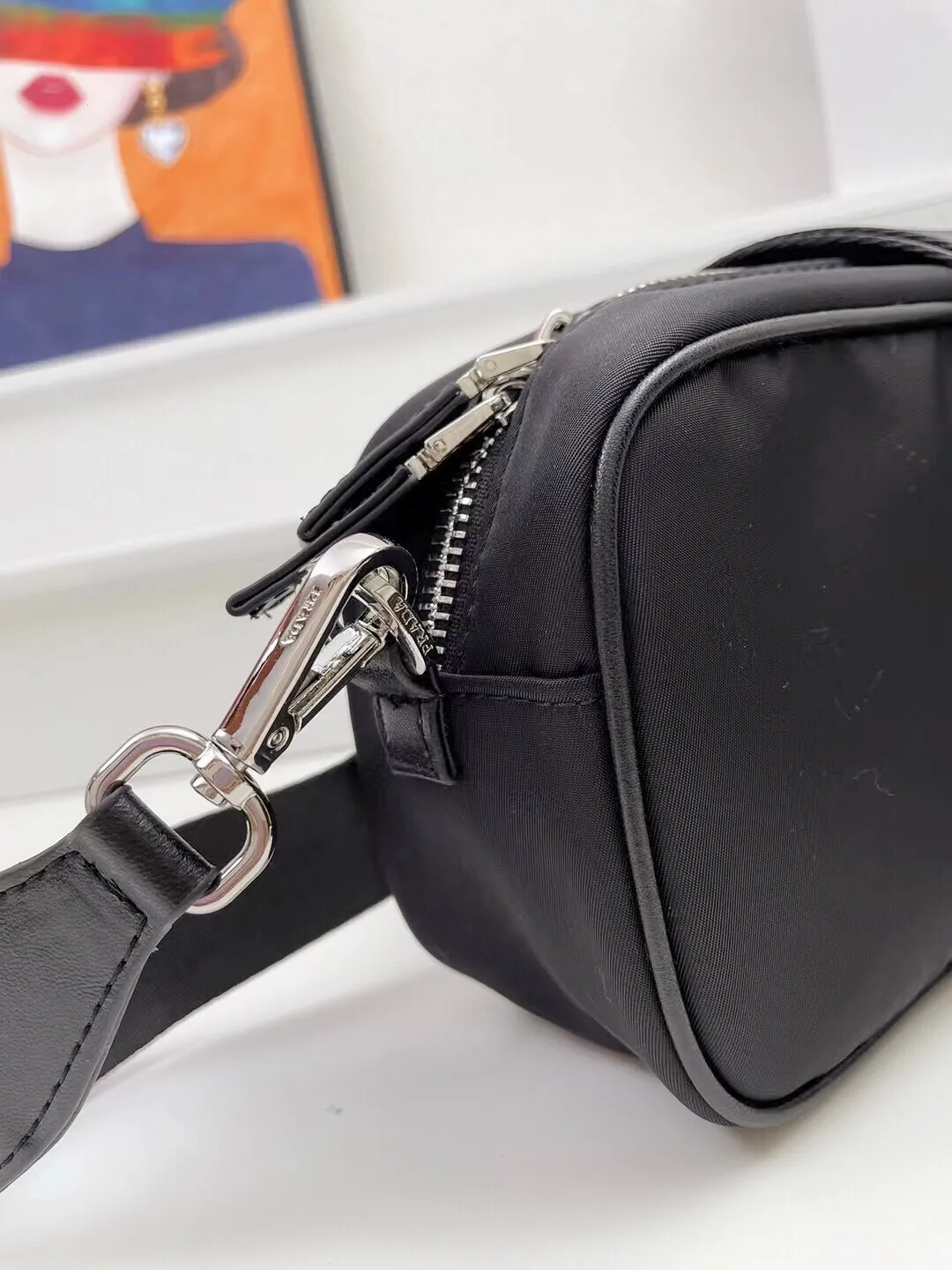 All Categories Official Website "Brand Women's Bags" Women's Bags 💙 PRADA 2024 Latest Prada Crossbody Bag
