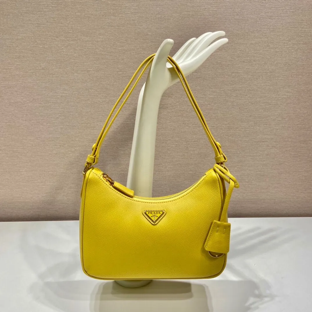 All Categories Official Website "Brand Women's Bags" Women's Bags 💙 PRADA 2022 Official New Prada Underarm Bag Wholesale 58003900 Original Order Quality Size: 23-17-6.5CM