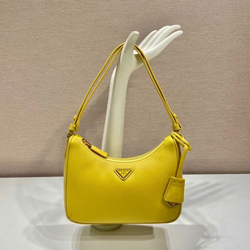 All Categories Official Website "Brand Women's Bags" Women's Bags 💙 PRADA 2022 Official New Prada Underarm Bag Wholesale 58003900 Original Order Quality Size: 23-17-6.5CM