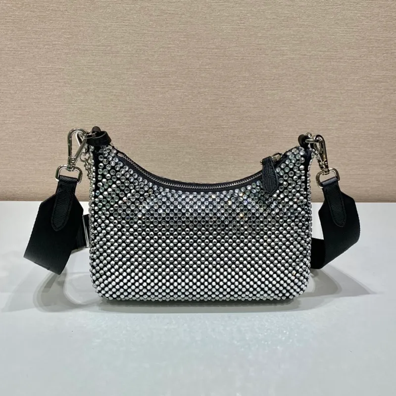 All categories Official website "Brand Women's Bags" Women's Bags 💙 PRADA 2022 official new Prada crossbody bag wholesale Original order quality 58004100 Size: 22-16-6Cm