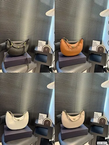 All Categories Official Website "Brand Women's Bags" Women's Bags 💙 PRADA 2025 New Prada Underarm Bag