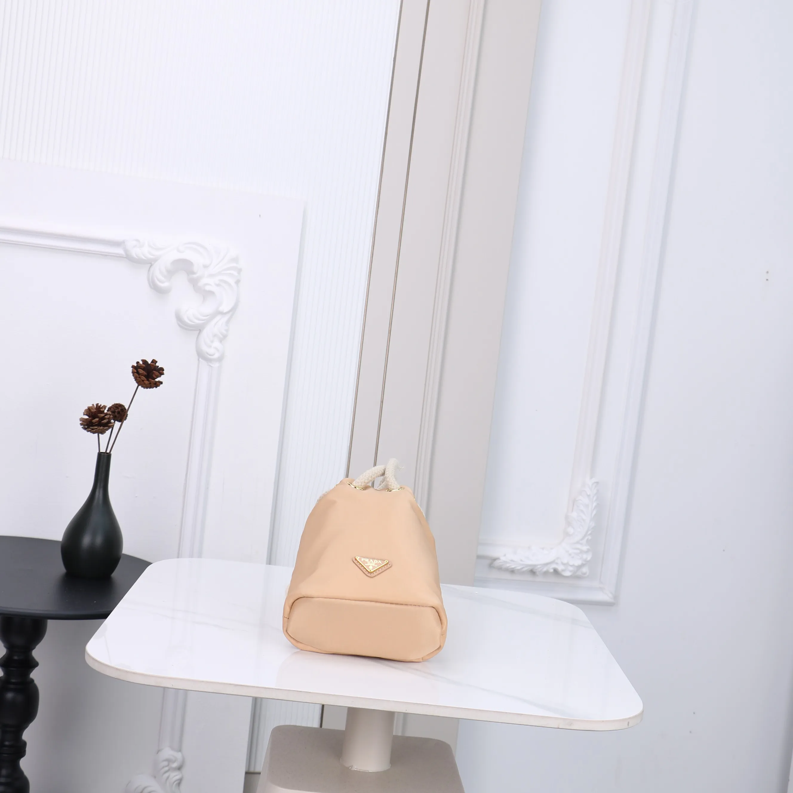 All Categories Official Website "Brand Women's Bags" Women's Bags 💙 PRADA 2026 New Prada Bucket Bag