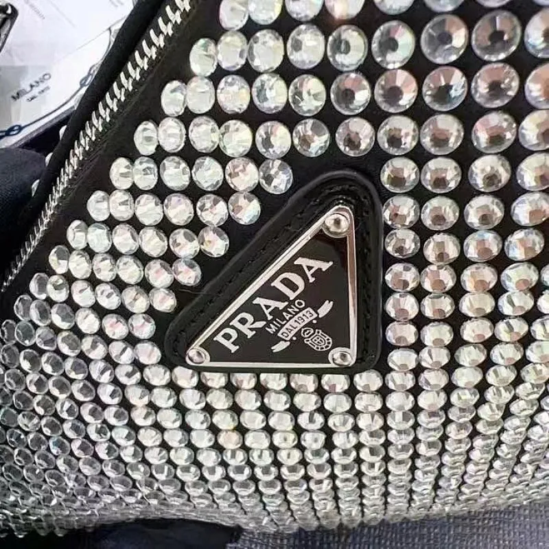 All categories Official website "Brand Women's Bags" Women's Bags 💙 PRADA 2022 official new Prada crossbody bag wholesale Original order quality 58004100 Size: 26-14-12Cm