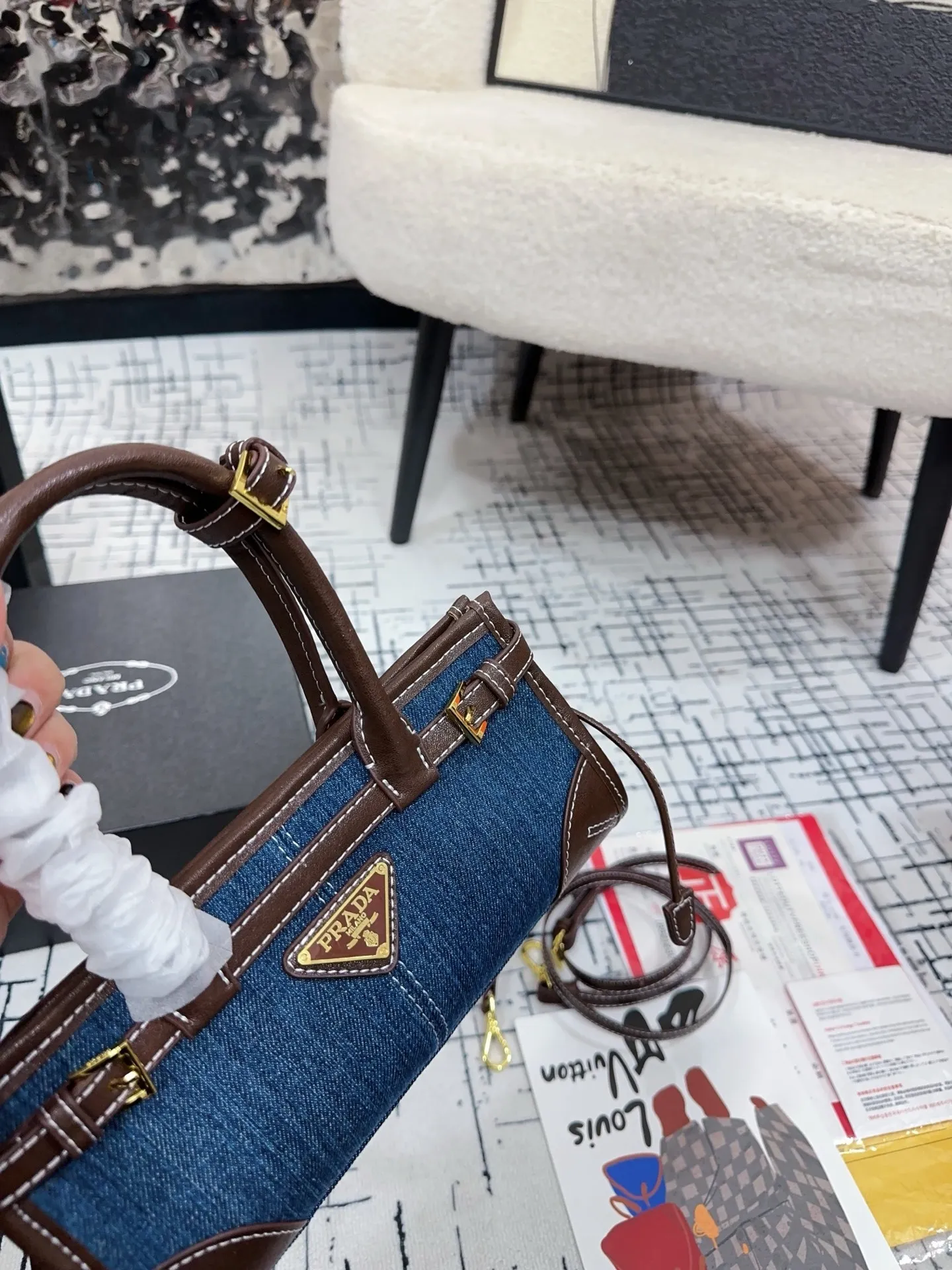 All Categories Official Website "Brand Women's Bags" Women's Bags 💙 PRADA 2025 New Prada Handbags