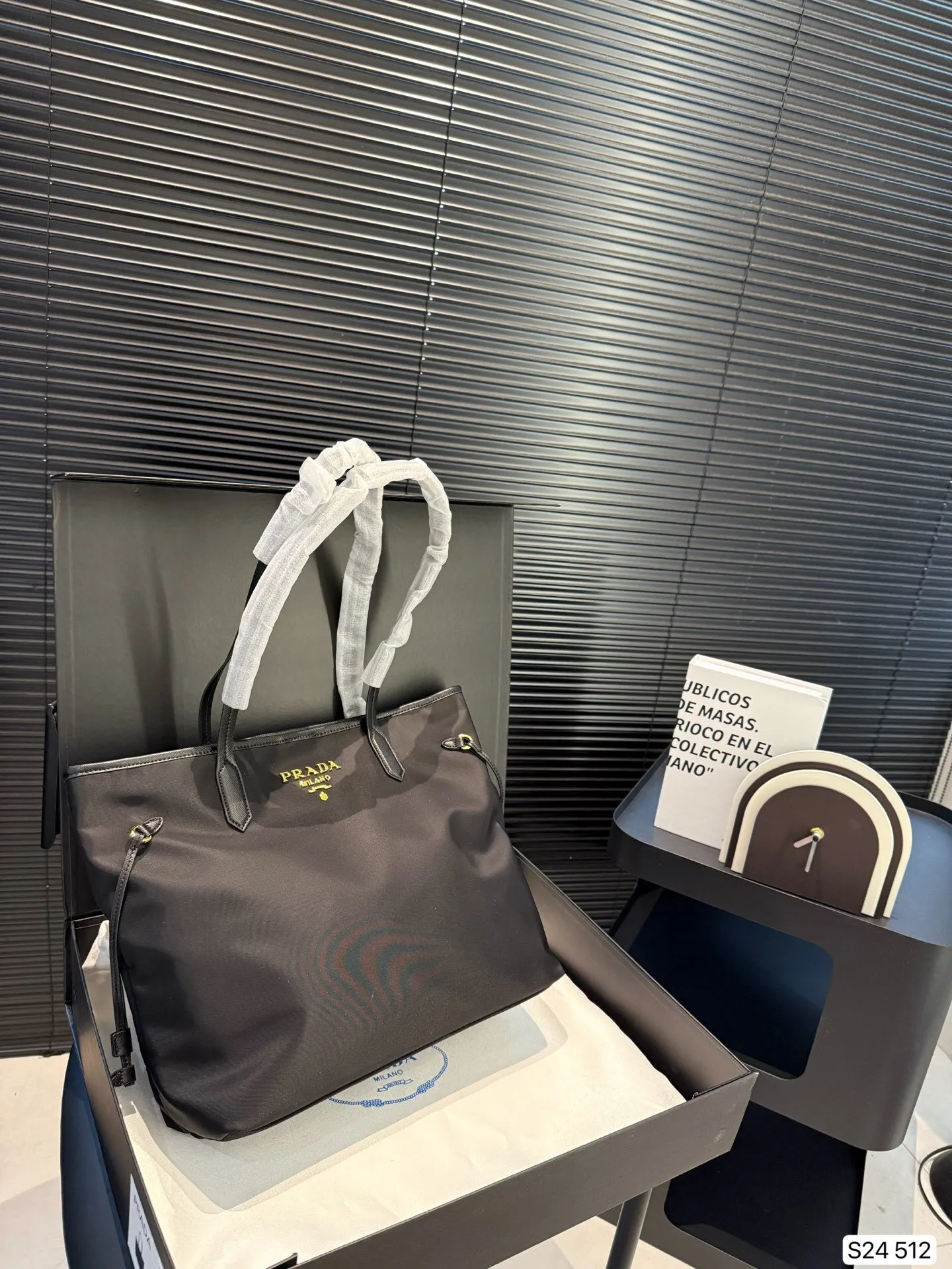 All Categories Official Website "Brand Women's Bags" Women's Bags 💙 PRADA 2025 New Prada Tote Bag