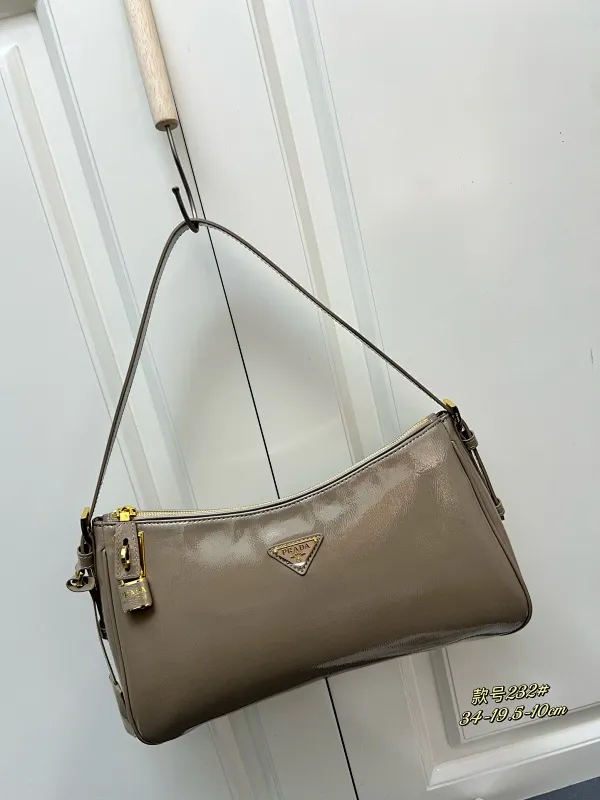 All Categories Official Website "Brand Women's Bags" Women's Bags 💙 PRADA 2025 New Prada Underarm Bag