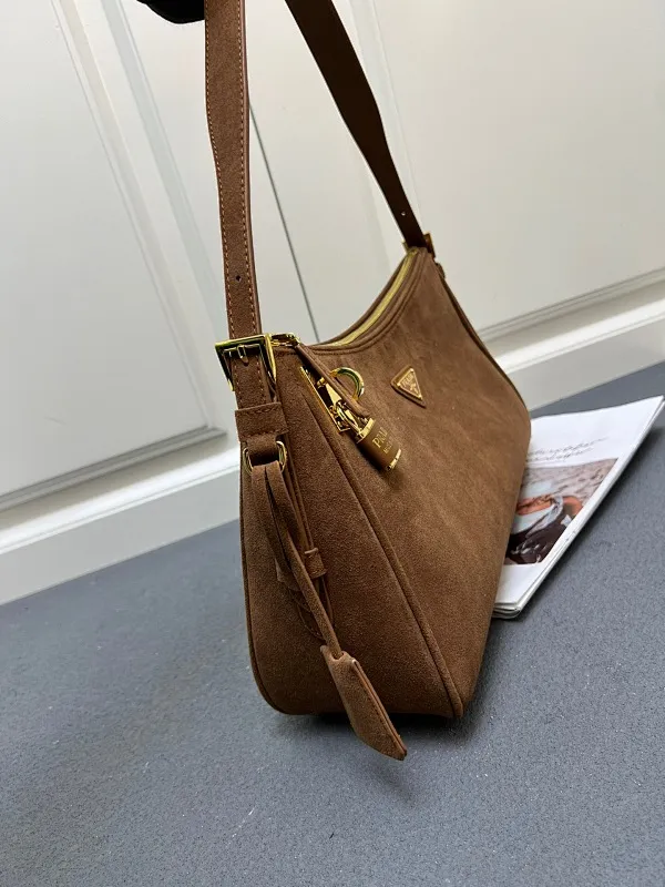 All Categories Official Website "Brand Women's Bags" Women's Bags 💙 PRADA 2025 New Prada Underarm Bag