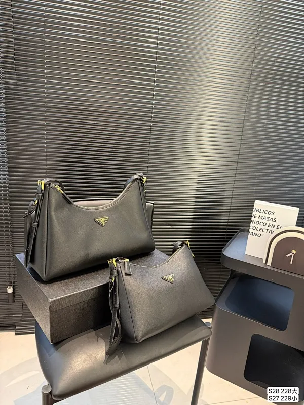All Categories Official Website "Brand Women's Bags" Women's Bags 💙 PRADA 2025 New Prada Underarm Bag