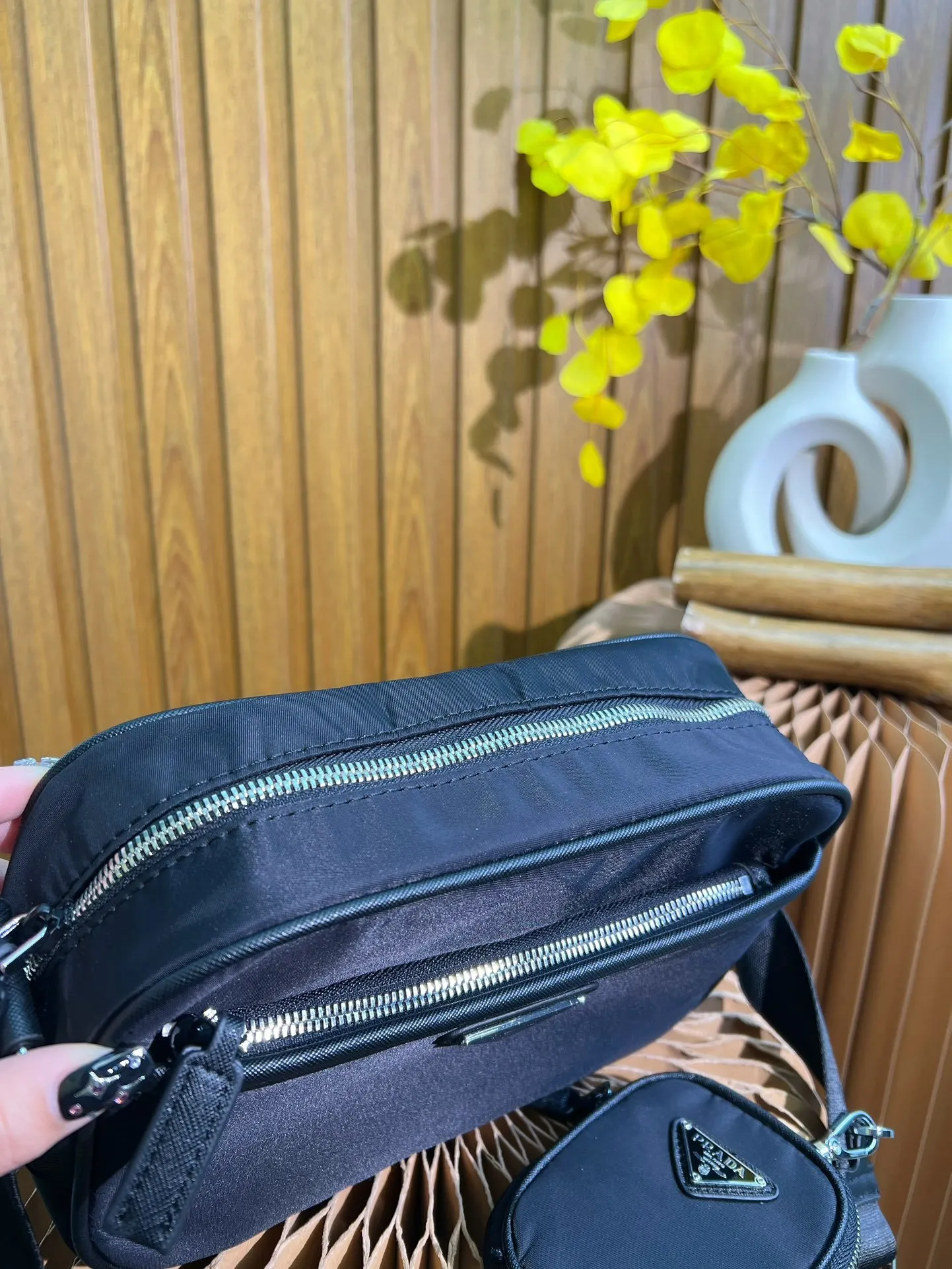 All Categories Official Website "Brand Women's Bags" Women's Bags 💙 PRADA 2023 latest version Prada camera bag