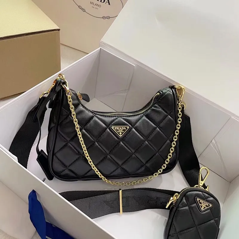 All Categories Official Website "Brand Women's Bags" Women's Bags 💙 PRADA 2024 Latest Prada Crossbody Bag