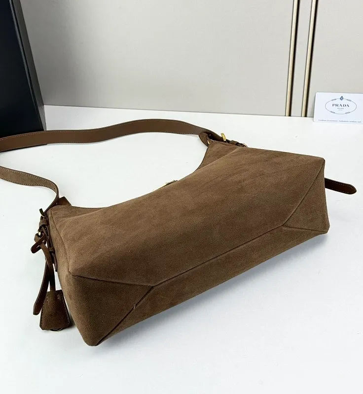 All Categories Official Website "Brand Women's Bags" Women's Bags 💙 PRADA 2025 New Prada Underarm Bag