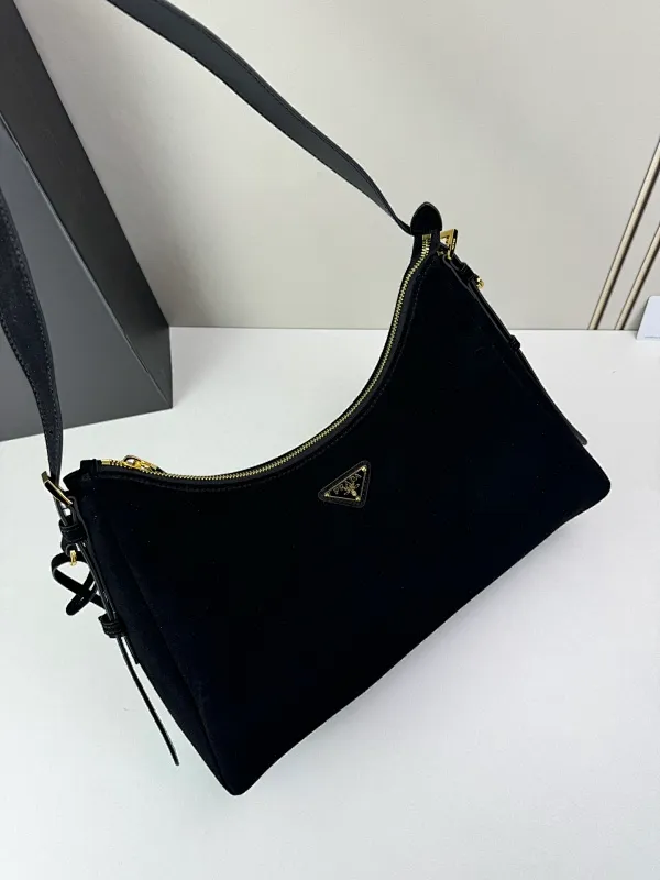 All Categories Official Website "Brand Women's Bags" Women's Bags 💙 PRADA 2025 New Prada Underarm Bag