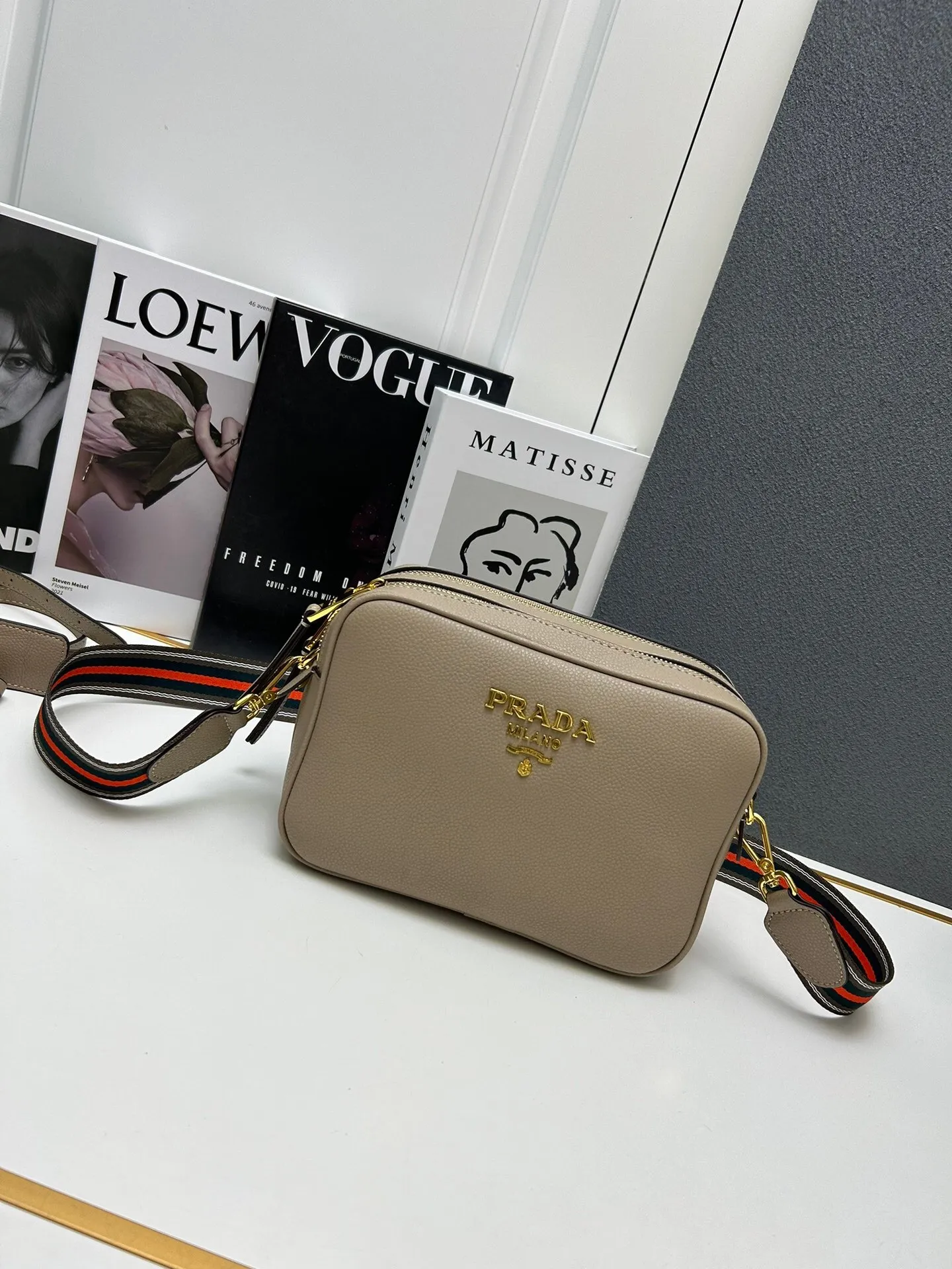 All Categories Official Website "Brand Women's Bags" Women's Bags 💙 PRADA 2025 New Prada Crossbody Bag