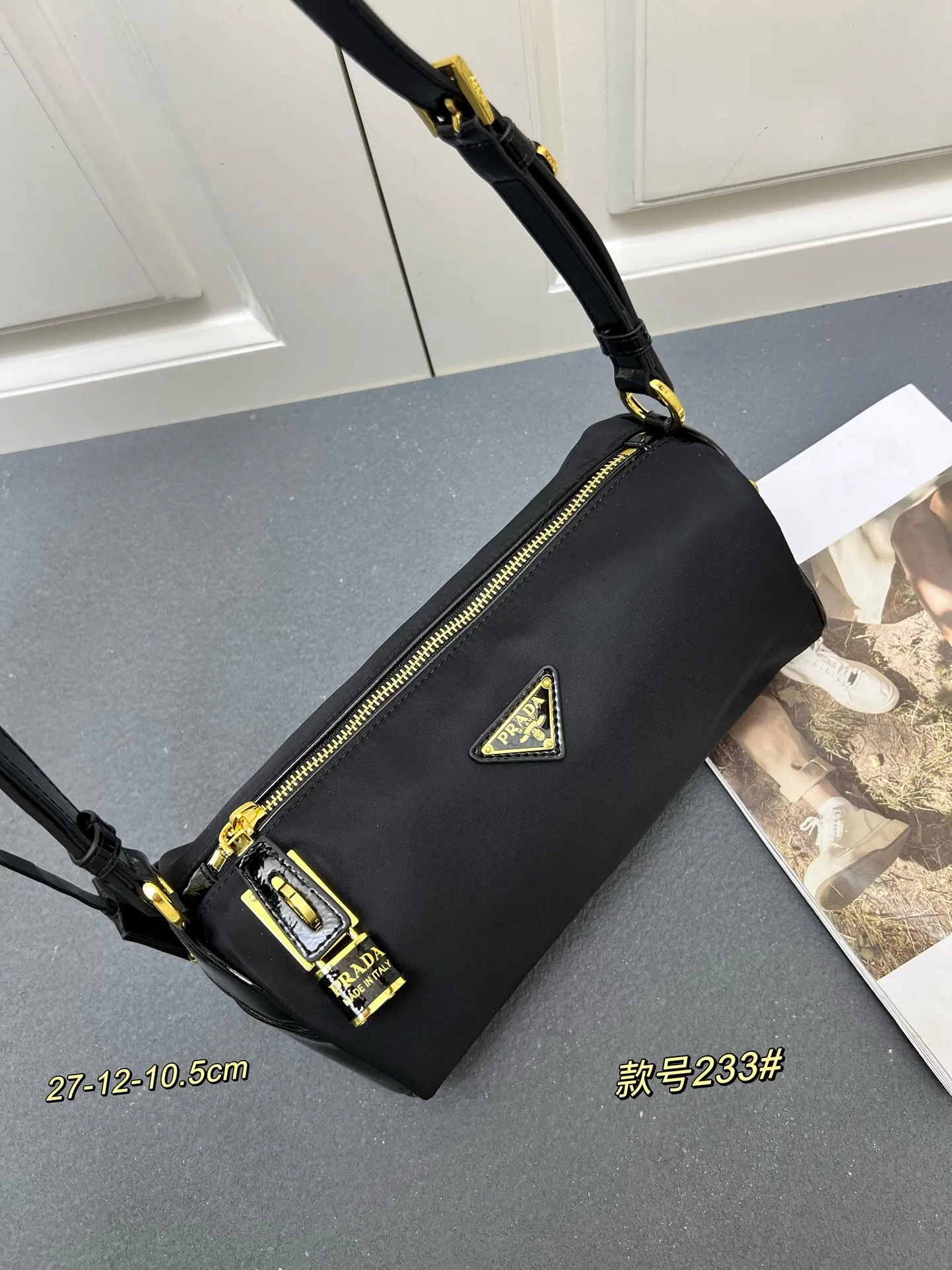 All Categories Official Website "Brand Women's Bags" Women's Bags 💙 PRADA 2025 New PRADA Underarm Bag
