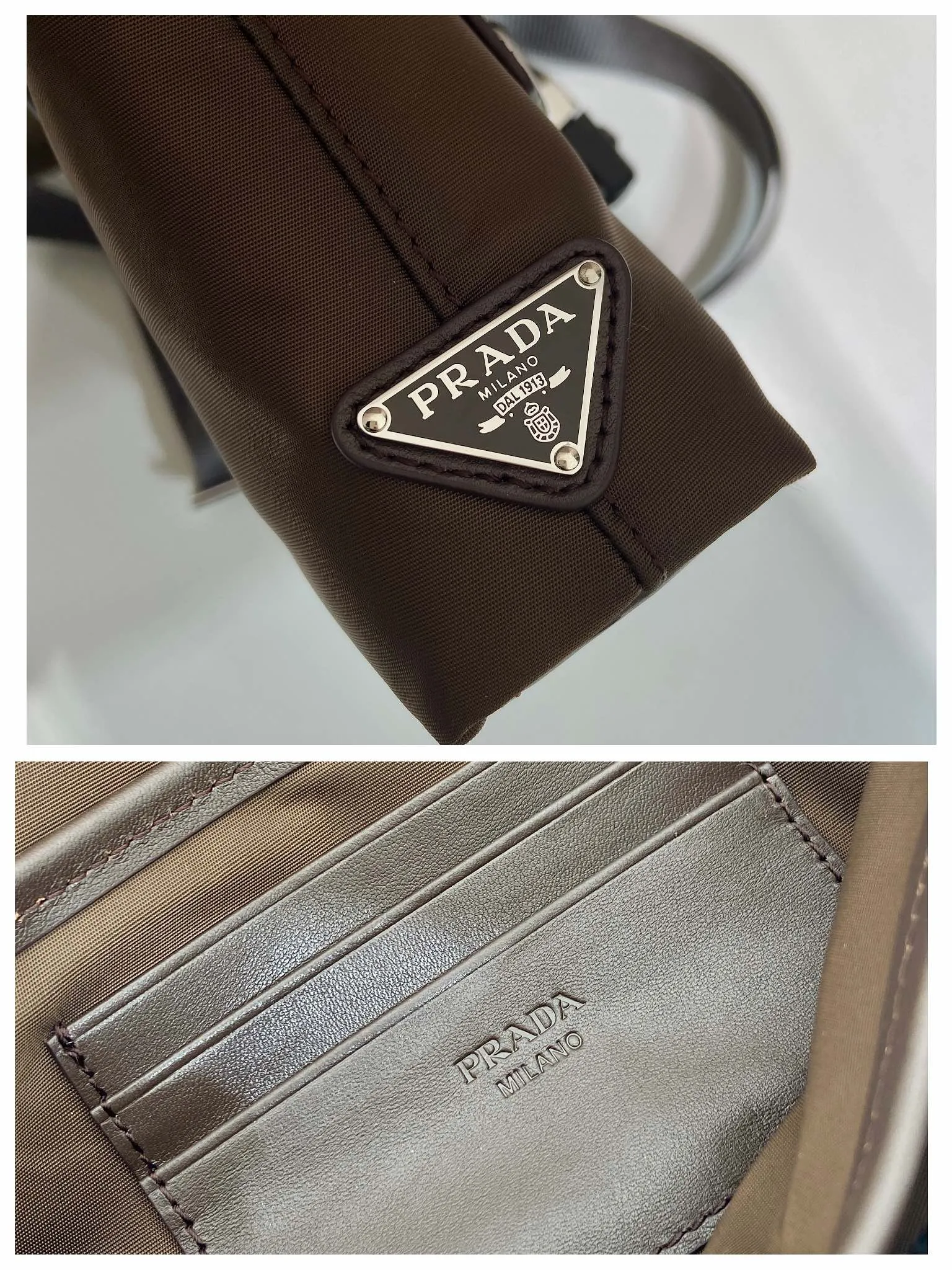 💰920🎉New 🎉2ZT071 Cell Phone Case🎉🎉 This sophisticated and modern smartphone case is made of Re-Nylon. Versatile accessory with leather details and practical removable and adjustable shoulder strap. An enameled metal triangle logo adds a signature note. Equipped with two card slots🎉🎉, the upper body effect is fashionable and classy, ​​hurry up and get it, it is another popular style that will never go out of style🎉🎉 Length 19x height 13x bottom 5.5cm🎉🎉🎉💰💰💰