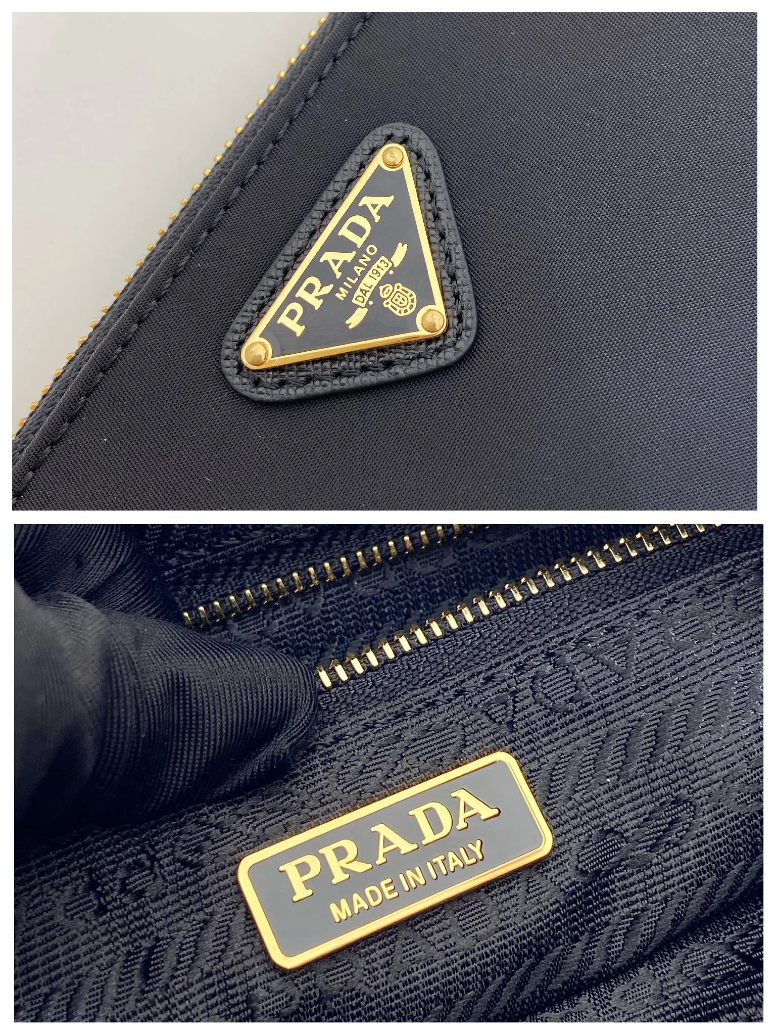💰700🎉New armpit bag🎉1NE545 long shoulder strap🎉🎉 This underarm bag is made of imported nylon fabric, the shoulder straps are imported cross pattern, metal triangle logo, easy to space, lightweight and practical, the upper body effect is very beautiful and fashionable, and it is a popular style that will never go out of style, babies, hurry up and get it! Length 24x Height 14cm🎉🎉🎉💰💰💰