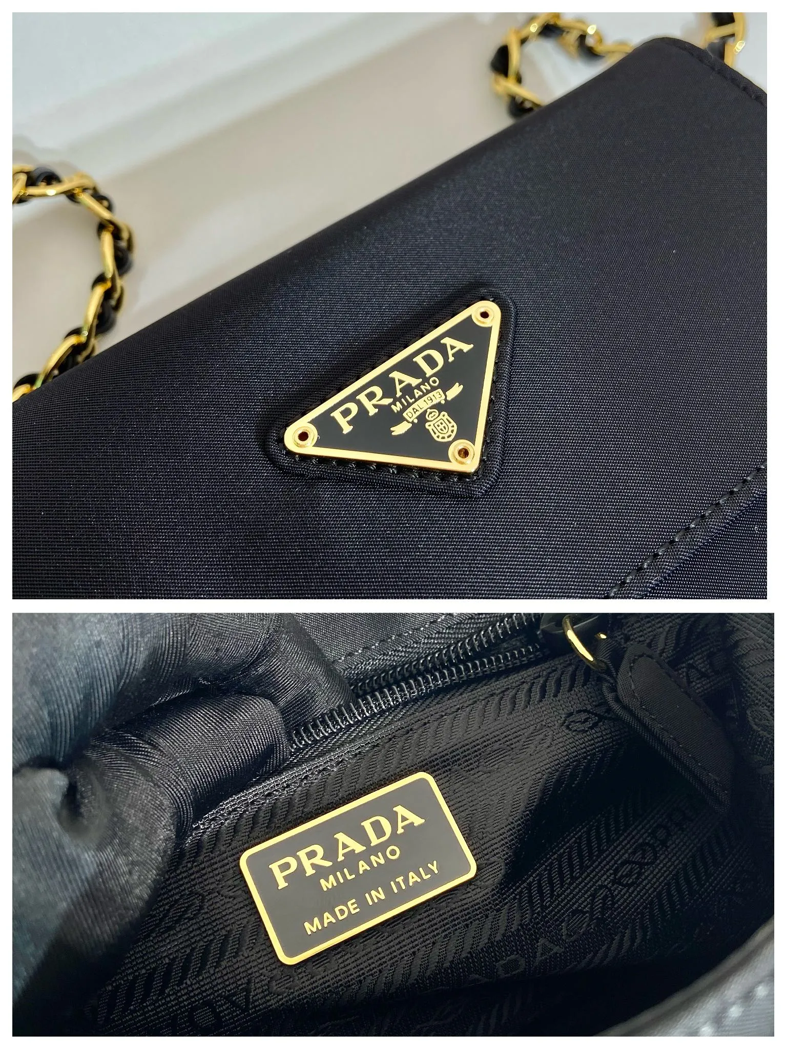 💰920🎉Middle-hand small shoulder bag🎉🎉🎉1BD648🎉🎉 The design of this Vintage middle-aged chain diamond hobo bag is great👏👏 No car grid design. It can be worn on one shoulder or crossbody, and the imported black gold chain is really the eternal theme of vintage😘😘It is simple and elegant, with large capacity and space👍The upper body is particularly trendy, versatile and fashionable. No matter casual or formal, they all have a stable temperament. Hurry up and get it🙊I love this second-hand hobo bag😘😘 Length 18x height 17x bottom 5cm