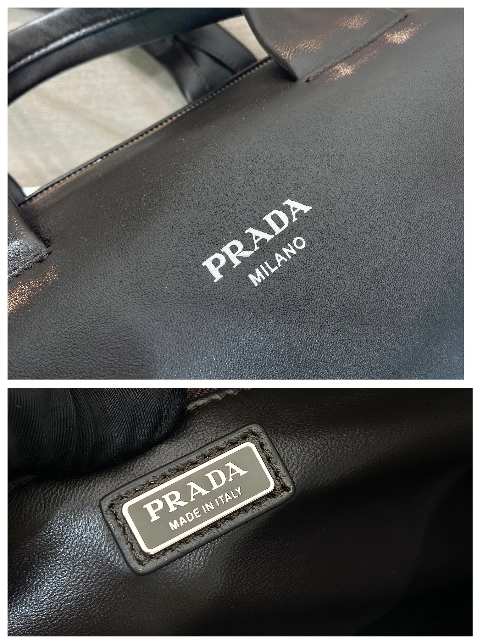 💰1760🎉New Boston🎉2VC046 Large🎉🎉 This Nappa leather industry luggage bag is inspired by retro designs and details. The Nappa soft leather has an distressed effect, giving the accessory a soft and unique appearance, and is embellished with a metal letter logo. Equipped with a detachable long shoulder strap, the capacity is large, and the upper body effect is light and practical. Babies, hurry up and get it🎉🎉Unisex model👍👍 Length 35 height 17.5 bottom 17.5cm🎉🎉🎉👏👏👏