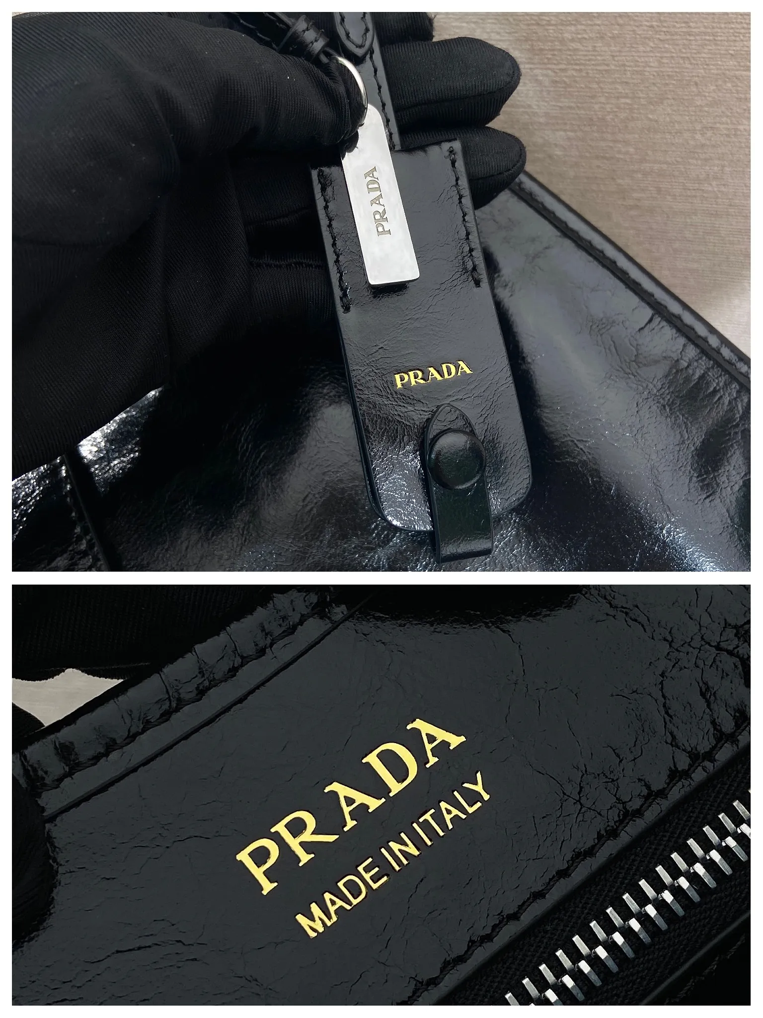 💰1900🎉New product🎉1BG570 spring and summer new model🎉🎉 This catwalk style is made of imported oil wax leather, top-grade hardware, the front panel is equipped with a buckle lock opening and closing, the capacity is large, it can be carried by hand or on the shoulder, the upper body effect is very stylish, if you like babies, hurry up and get it🎉🎉 Length 39x Height 24.5x Bottom 14cm🎉🎉🎉💰💰💰