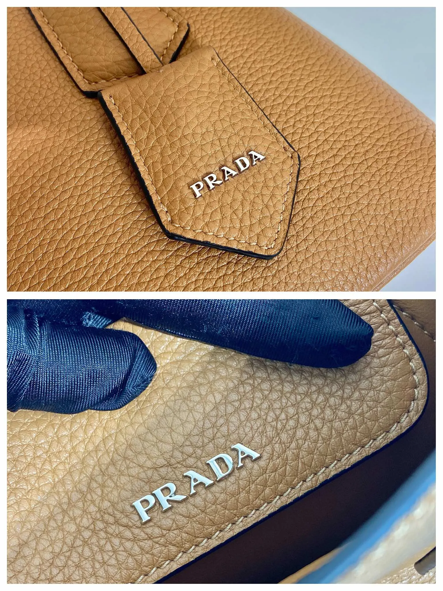 💰1900🎉New shopping bag🎉1BG443 deerskin pattern🎉🎉 This Double handbag is presented in a novel mini version, combining functionality and exquisite style. It is made of imported cowhide and deerskin texture new material, with imported lambskin inside. It feels super soft, top-grade hardware, and the detachable shoulder strap is suitable for shoulder or cross-body wear. Simple and elegant, if you like babies, hurry up and get it🎉🎉 Length 25x Height 18.5x Bottom 12.5cm🎉🎉🎉👏👏👏