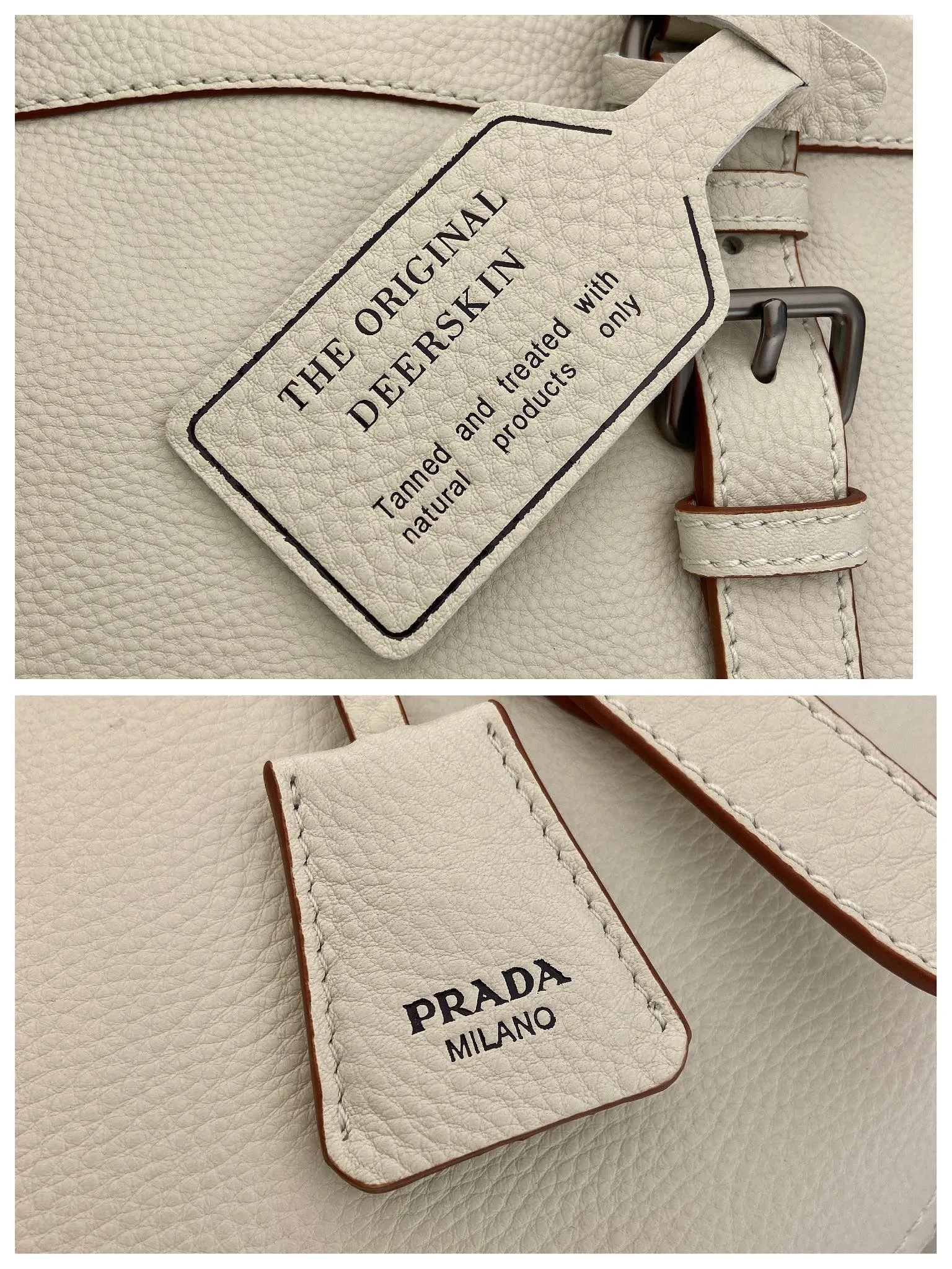 🎉New🎉1BG604🎉🎉 This simple, versatile style is made from richly textured irregular-grain leather and comes with a detachable shoulder strap, allowing the accessory to be worn in different ways. Leather handles, detachable key ring, embossed logo on the front, zipper closure, logo-printed nylon lining, two pockets, one of which is zippered, large capacity and can be carried by hand/crossbody/shoulder. Hurry up and get it, it’s another popular style that will never go out of style🎉🎉 Length 35x Height 22x Bottom 11cm🎉🎉🎉💰💰💰