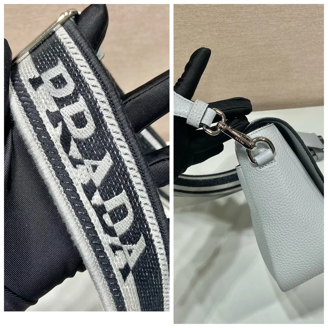 💰1800🎉New double shoulder straps🎉1BD314 double shoulder straps🎉 This double shoulder strap is made of imported deerskin grain cowhide and equipped with two interchangeable and adjustable long shoulder straps. The combination of fabric webbing and cowhide is perfect😘, versatile for mixing and matching different clothes on different occasions😘, large capacity, super soft feel🎉Hurry up and get it🎉 Length 23x height 18x ​​base 9cm🎉🎉🎉
