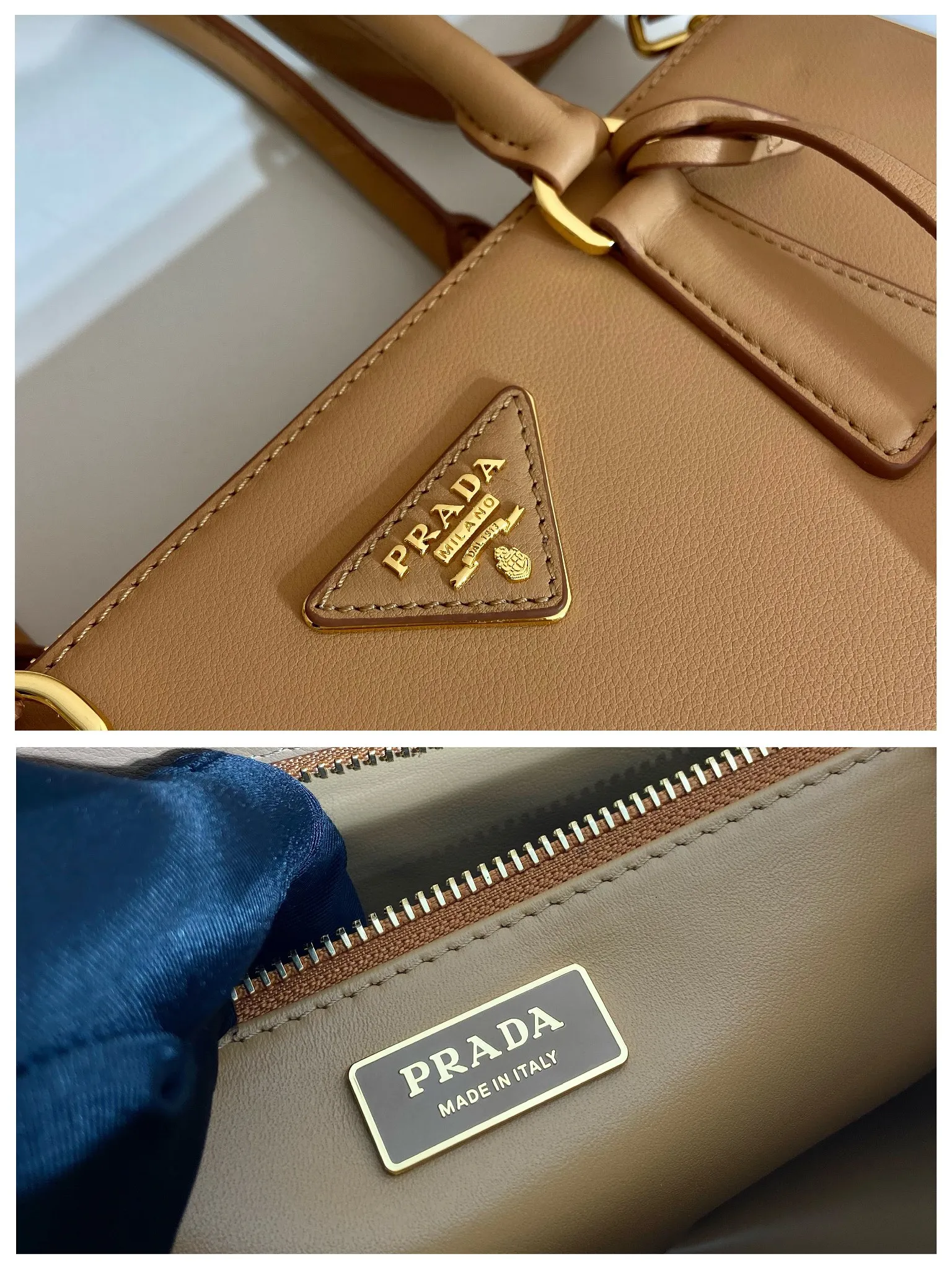💰2040🎉New killer bag🎉1BA274 large plain style🎉🎉 This classic popular style is designed with new material calfskin and interior lambskin🎉🎉Featuring classic three compartments and gold metal hardware accessories, Equipped with a detachable calfskin long shoulder strap, it can be carried by hand or shoulder. It is practical and fashionable. Baby, hurry up and get it🎉🎉 Length 32x Height 22.5x Bottom 13.5cm🎉🎉🎉💰💰💰