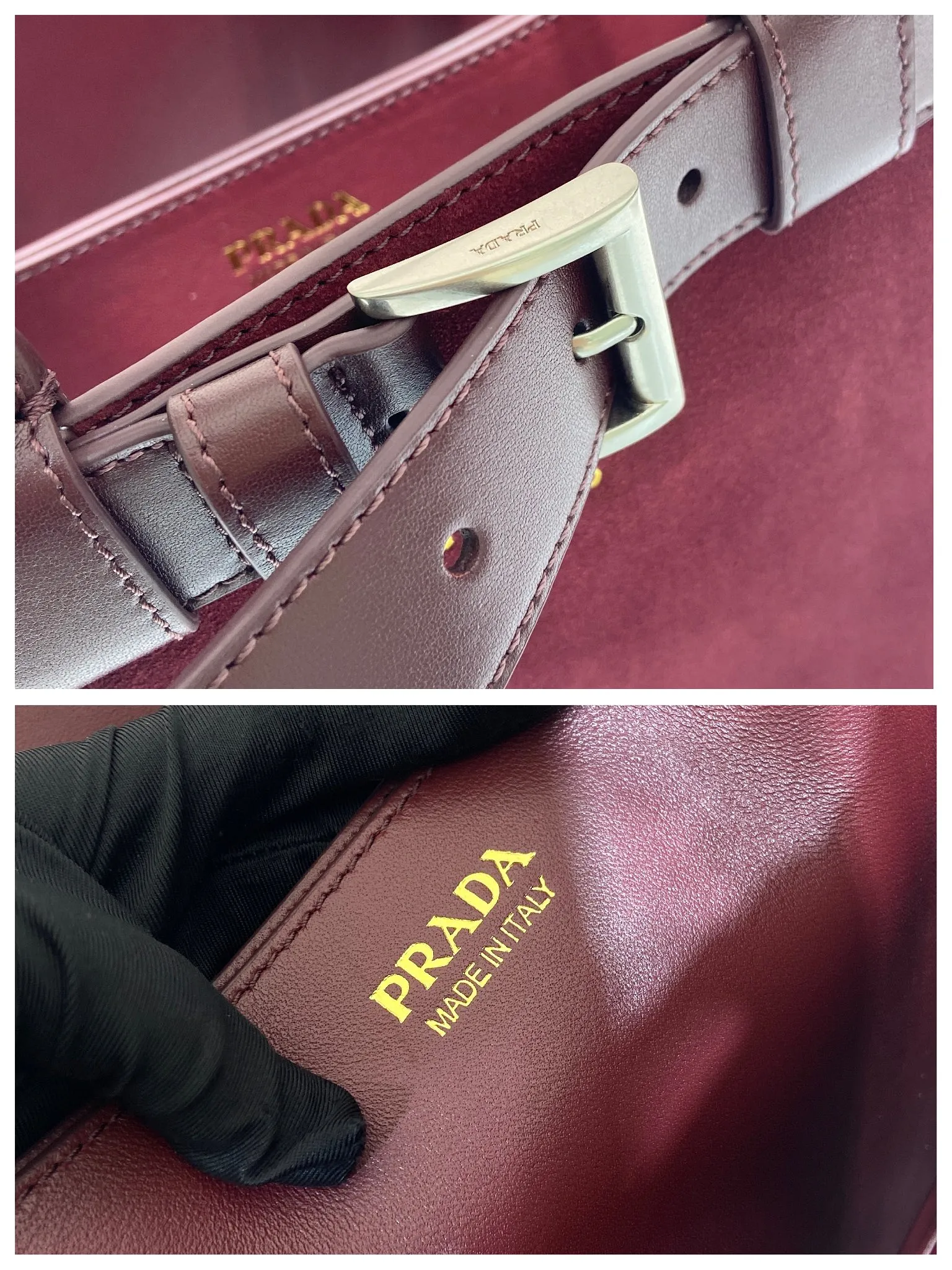 💰1900🎉New women's bag🎉1BA416 large suede leather🎉🎉 This handheld women's bag is made of imported suede (grinded leather) with imported sheepskin lining. Simple lines and exquisite elements are intertwined, interpreting the design aesthetics of both elegance and functionality. It not only embodies the modern and simple style, but also comes with replaceable straps and detachable and adjustable long shoulder straps, adding a unique personality embellishment to the entire look. Modern and versatile. Babies who like it, hurry up and get it🎉🎉🎉 Length 37.5x Height 27.5x Bottom 14cm🎉🎉🎉👏👏👏