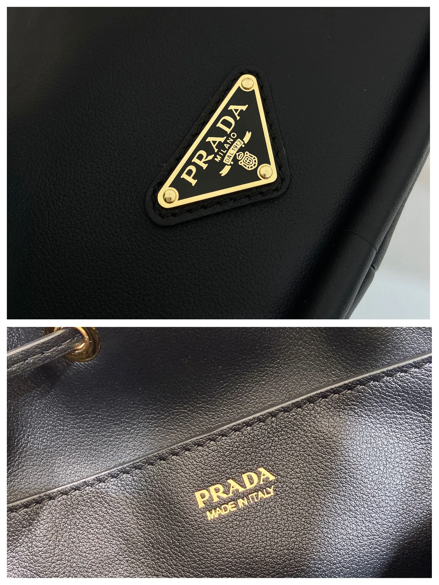💰1520🎉New bucket bag🎉1BE087🎉🎉 This bucket bag is made of imported calfskin and equipped with a detachable long shoulder strap, which can be carried in various ways. It can be carried by hand or shoulder strap. The bag mouth is designed with a drawstring. It is highly functional and perfect. It has a large space and the upper body effect is beautiful and fashionable. Baby, hurry up and get it🎉🎉 Length 22x Height 21x Bottom 10.5cm🎉🎉🎉💰💰💰